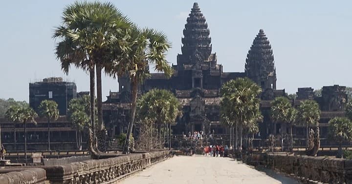 カンボジアの世界遺産アンコールワット