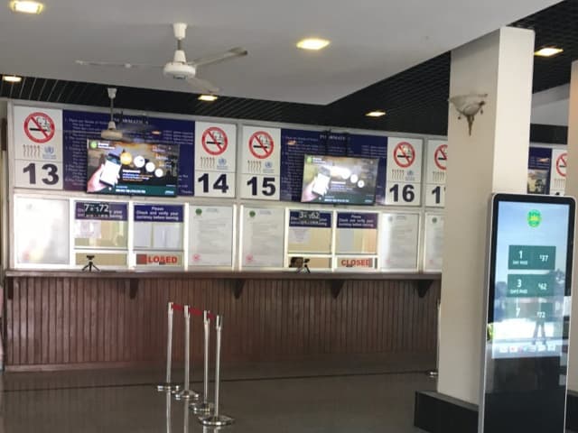 アンコールワットのチケット売り場