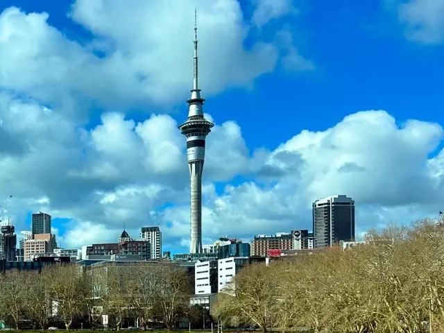 オークランドのスカイ・タワー