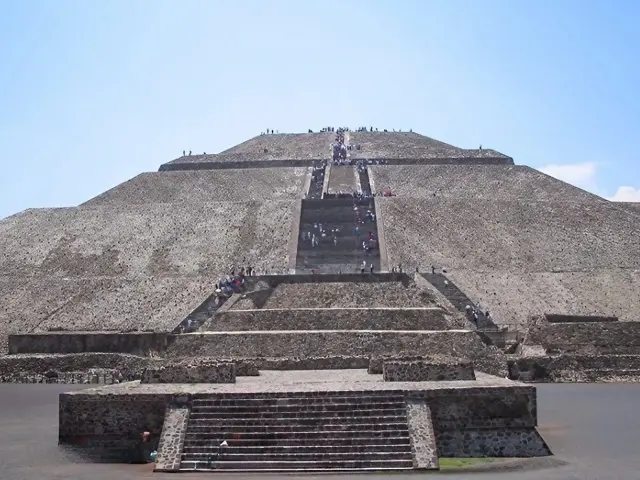 メキシコシティのテオティワカン