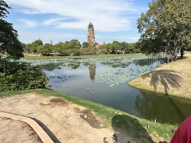 アユタヤ・エレファント・キャンプの景色