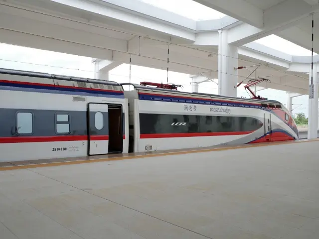 ラオスに新しくできた中国鉄道