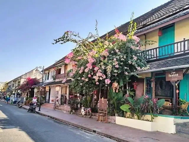 ルアンパバーンの街並み