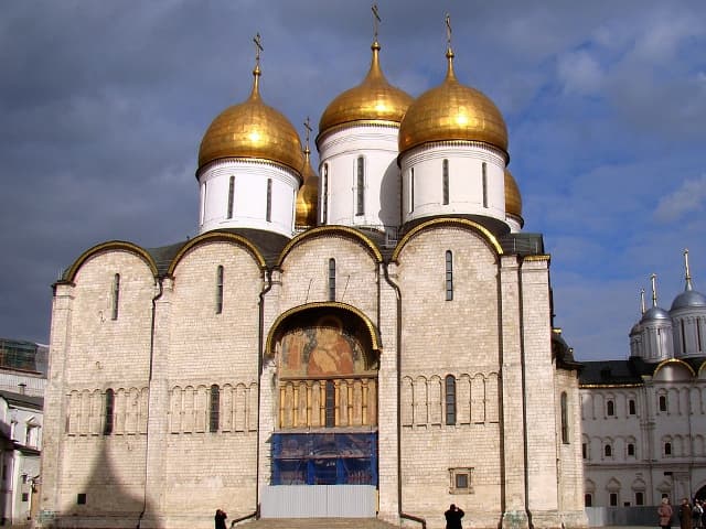 ロシアのウスペンスキー大聖堂（生神女就寝大聖堂）