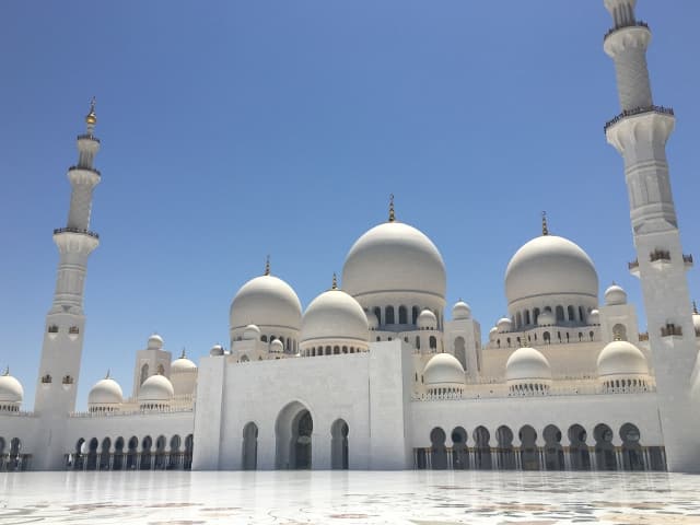 UAEのシェイク・ザイード・グランド・モスク