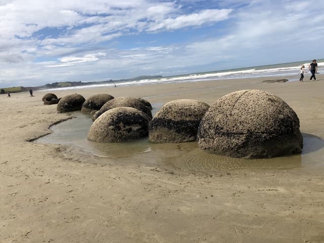 モエラキボルダーズの岩