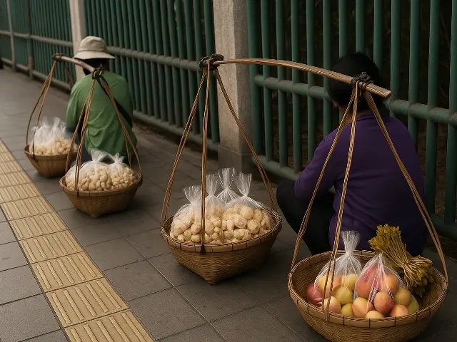 路上販売のイメージ