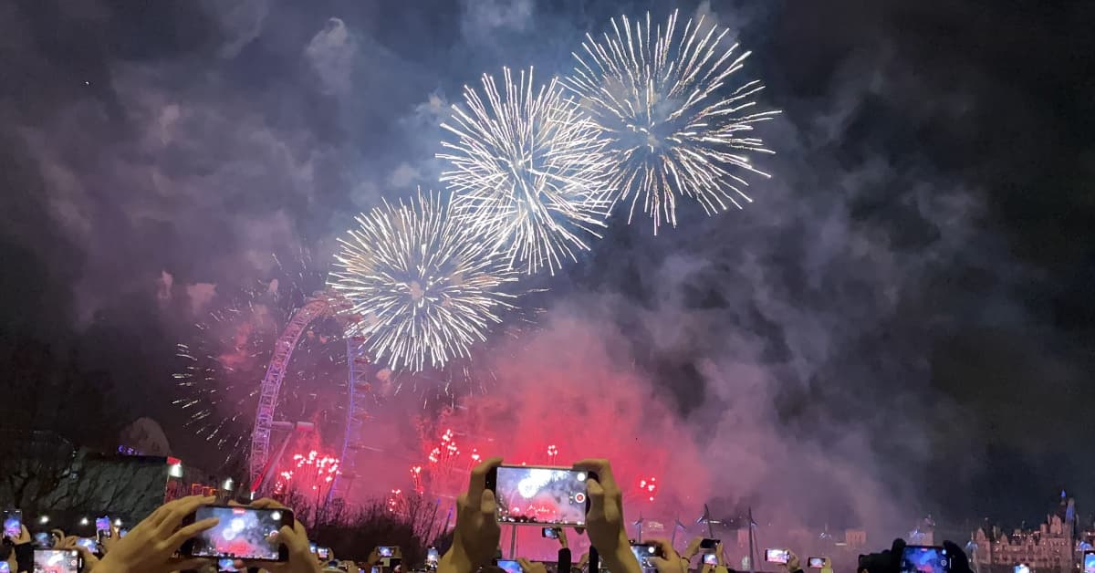 ロンドンのカウントダウンイベント