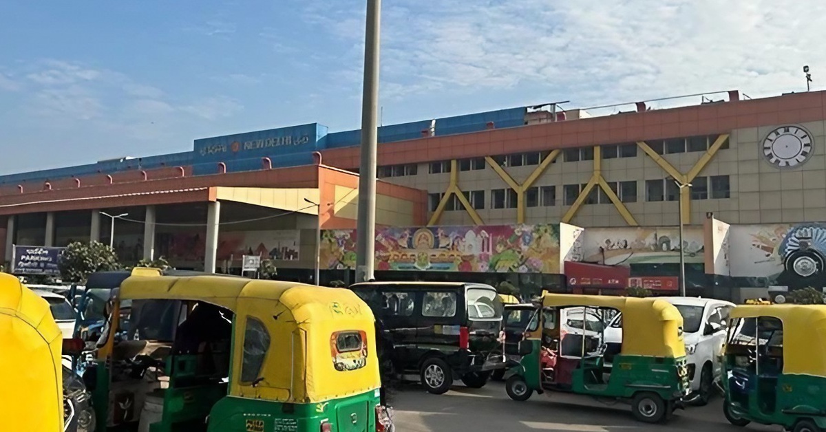 インドのニューデリー駅