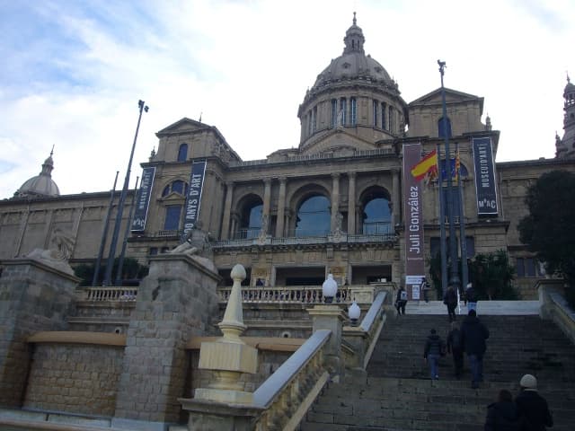 バルセロナのカタルーニャ美術館