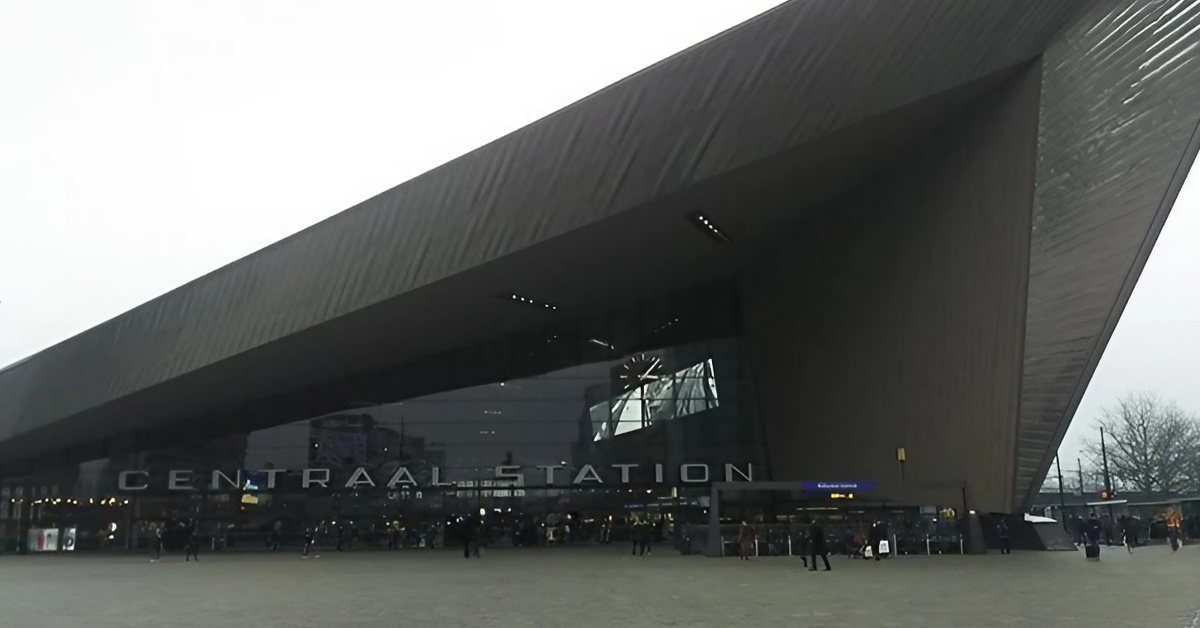 オランダのロッテルダム駅