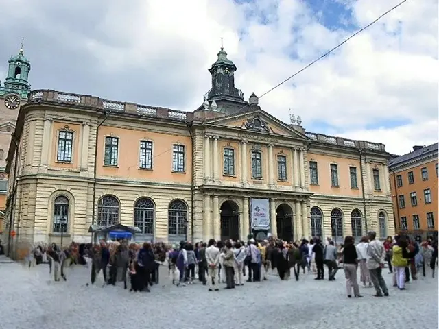 ストックホルム旧市街のノーベル博物館