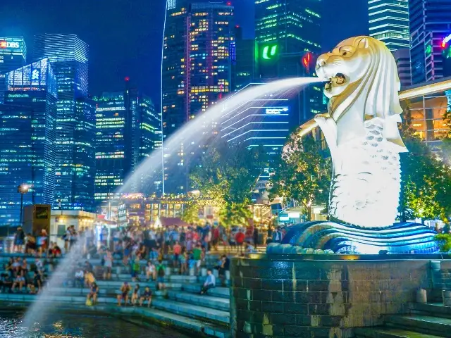 シンガポールのマーライオン
