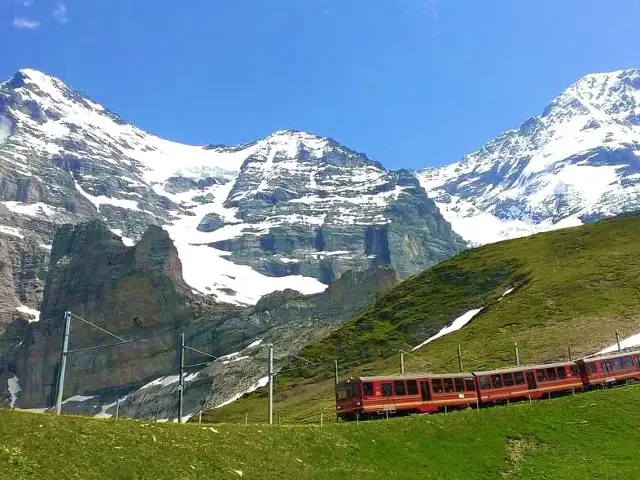 スイスの世界遺産ユングフラウ
