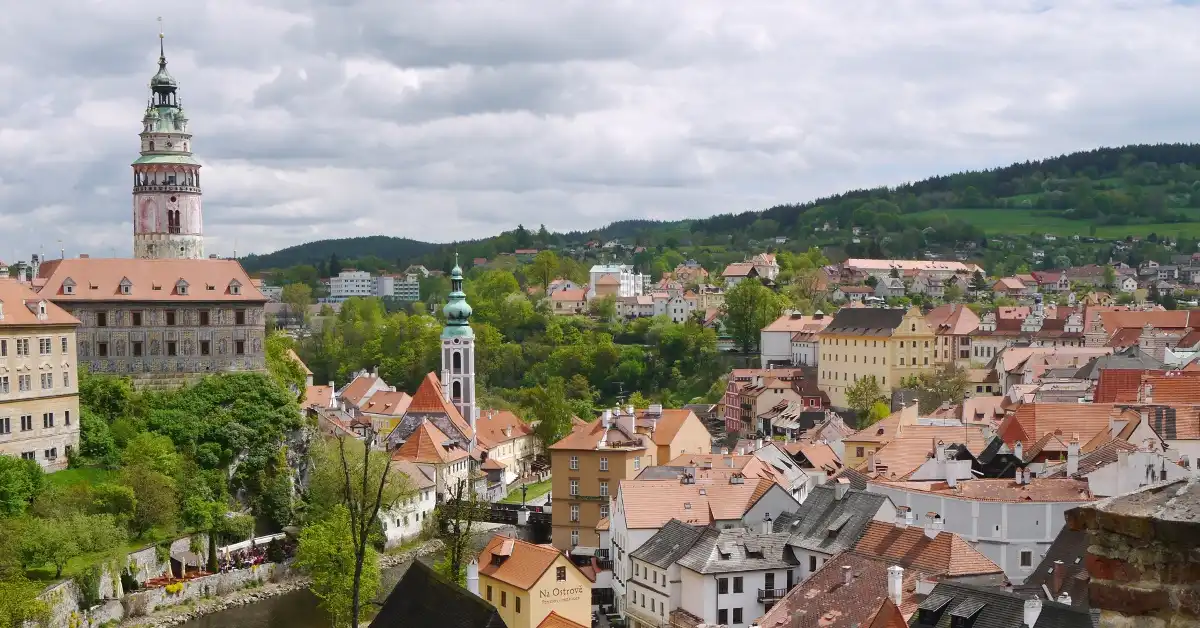 チェコの世界遺産の町チェスキー・クルムロフ