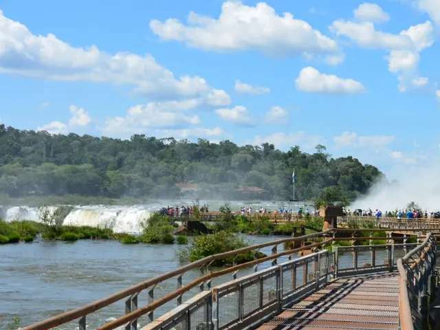 悪魔の喉笛へ続く遊歩道