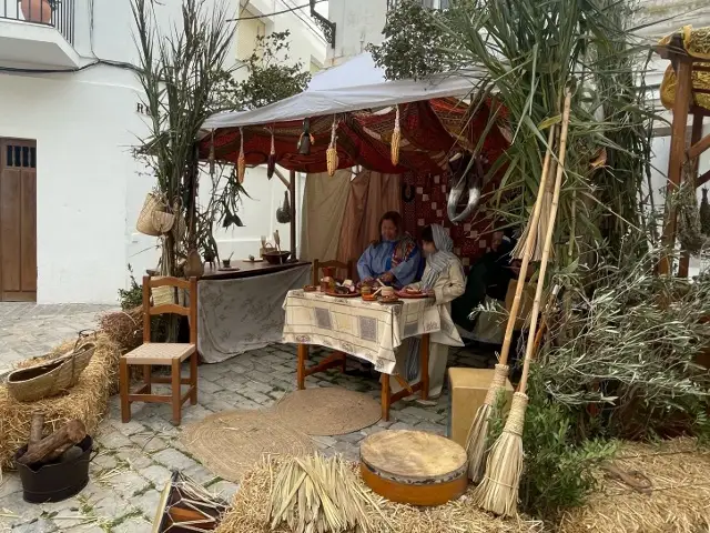 当時の生活を細かく再現