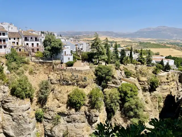 断崖の上に広がるロンダ旧市街